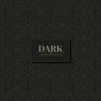dark ethnic seamless pattern template vector