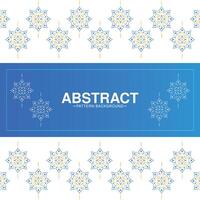 colorful ornament pattern border background vector