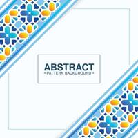 colorful ornament pattern design background vector