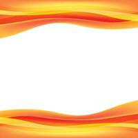 Abstract colorful flow wave on white background vector