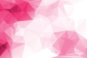 Modern shiny pink polygonal background vector