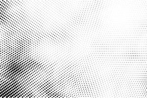 Abstract circular dotted on white background vector