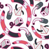 abstract geometry backgrounds objects vector