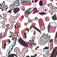 abstract geometry backgrounds objects vector