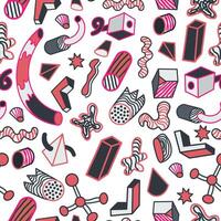 abstract geometry backgrounds objects vector