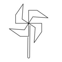 summer topic line object vector