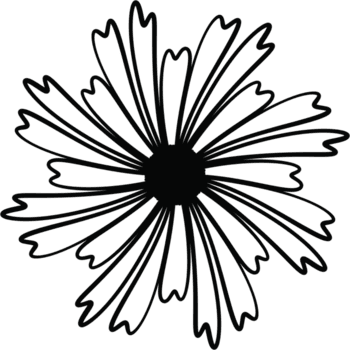 floral e flor simples png