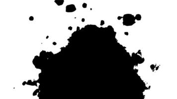Rustic splash texture. Abstract background. Weathered surface and shape. Dirty and damaged backdrop. vector