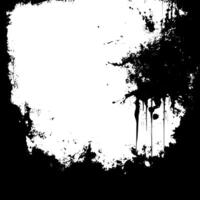 Grunge border texture background. Abstract frame overlay. Dirty and damaged backdrop. vector