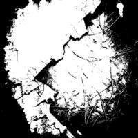 Grunge border texture background. Abstract frame overlay. Dirty and damaged backdrop. vector