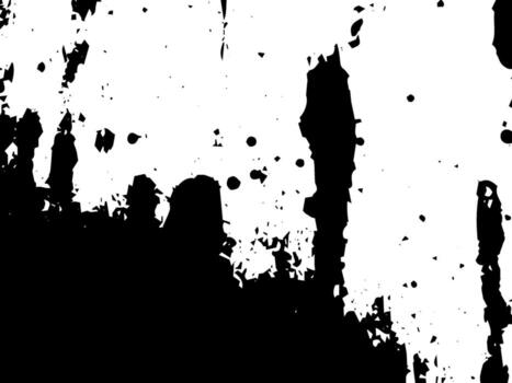 Rustic splash texture. Abstract background. Weathered surface and shape. Dirty and damaged backdrop. vector