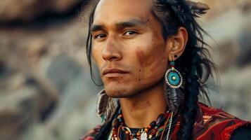 Native American Man Native American Man