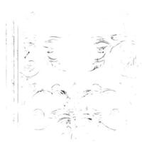 Rustic grunge texture with grain and stains. Abstract noise background. Weathered surface. vector