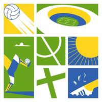 Independence of Brazil Element Sete De Setembro vector