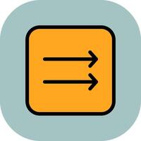 left arrow icon vector