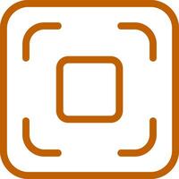 scan line icon vector