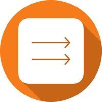 left arrow icon vector