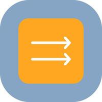 left arrow icon vector