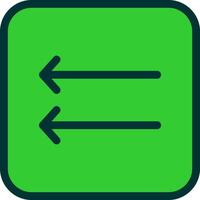 Right arrow icon vector
