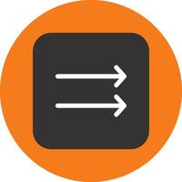left arrow icon vector