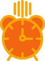 Alarm clock icon vector