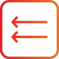Right arrow icon vector