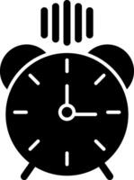 Alarm clock icon vector