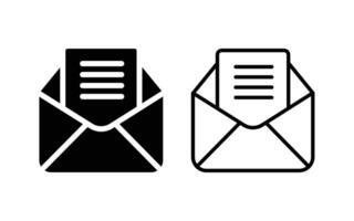 Newsletter Icon design illustration. Digital Marketing Icon vector