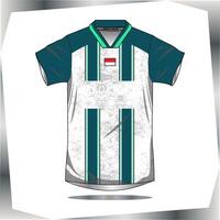 Background , jersey sport shirt template design for soccer Sport, basket ball, running uniform in front view, Shirt mockup , design very simple and easy to custom vector