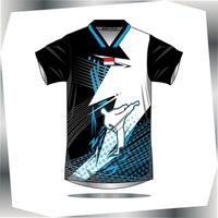 Background , jersey sport shirt template design for soccer Sport, basket ball, running uniform in front view, Shirt mockup , design very simple and easy to custom vector