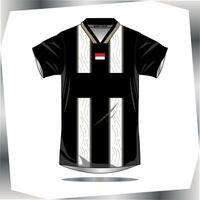 Background , jersey sport shirt template design for soccer Sport, basket ball, running uniform in front view, Shirt mockup , design very simple and easy to custom vector