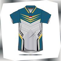 Background , jersey sport shirt template design for soccer Sport, basket ball, running uniform in front view, Shirt mockup , design very simple and easy to custom vector
