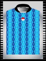 Background , jersey sport shirt template design for soccer Sport, basket ball, running uniform in front view, Shirt mockup , design very simple and easy to custom vector