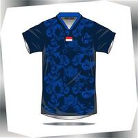 Background , jersey sport shirt template design for soccer Sport, basket ball, running uniform in front view, Shirt mockup , design very simple and easy to custom vector