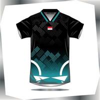 Background , jersey sport shirt template design for soccer Sport, basket ball, running uniform in front view, Shirt mockup , design very simple and easy to custom vector