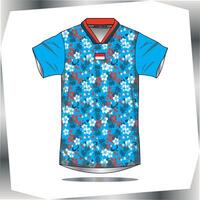 Background , jersey sport shirt template design for soccer Sport, basket ball, running uniform in front view, Shirt mockup , design very simple and easy to custom vector
