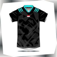 Background , jersey sport shirt template design for soccer Sport, basket ball, running uniform in front view, Shirt mockup , design very simple and easy to custom vector