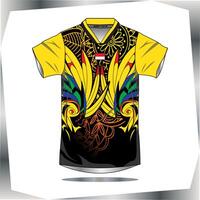 Background , jersey sport shirt template design for soccer Sport, basket ball, running uniform in front view, Shirt mockup , design very simple and easy to custom vector