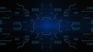 technology background abstract. technology with line digital color dot hi-tech . technological for web banner, background, object. vector