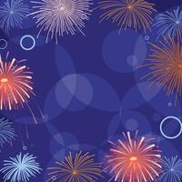 Square banner is perfect for various celebrations, offering a vibrant and festive backdrop vector