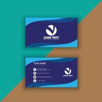 Print perfectional business card for your business. vector