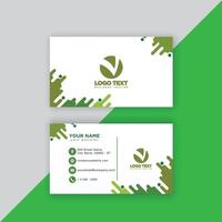 Print perfectional business card for your business. vector