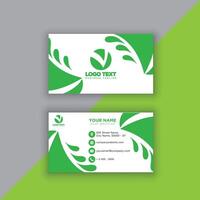 Print perfectional business card for your business. vector