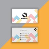 Print perfectional business card for your business. vector