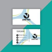 Print perfectional business card for your business. vector