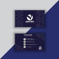 Print perfectional business card for your business. vector