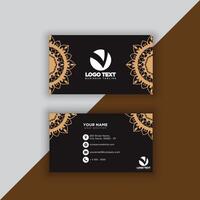 Print perfectional business card for your business. vector