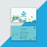 Print perfectional business card for your business. vector