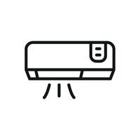 Air conditioner icon design templates simple and modern vector