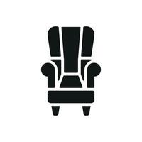 Wing chair icon design templates simple and modern vector